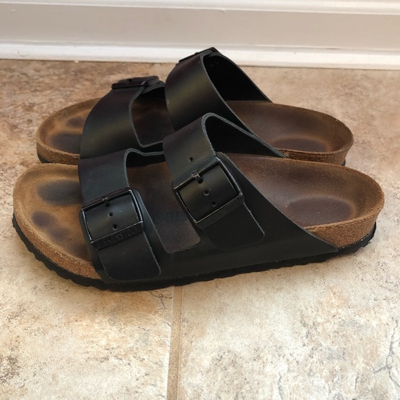 Birkenstock Shoes - Birkenstock Arizona Black Sandals